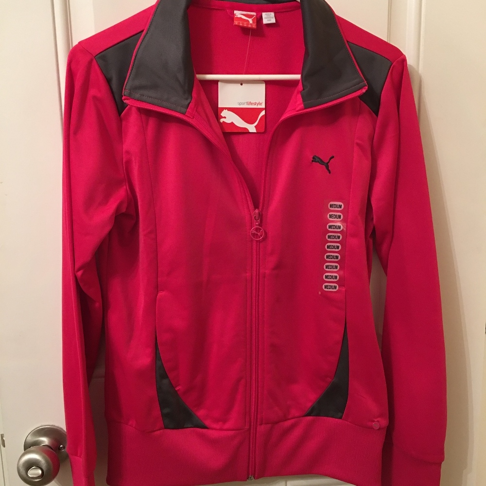 PUMA zip-up jacket. NWT